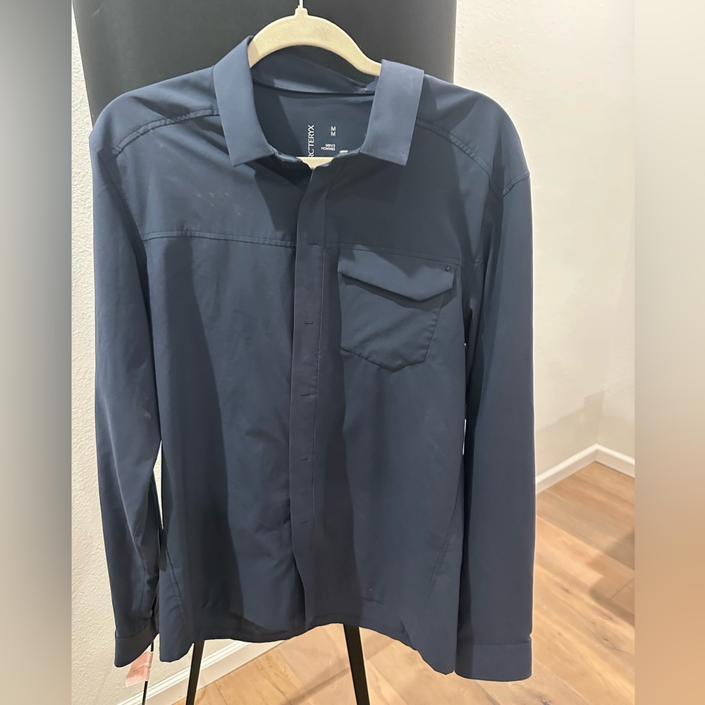 Arc'teryx Dark Blue button down Shirt